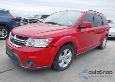 2012 Dodge Journey Sxt z USA, uszkodzony, nr VIN 3C4PDCBB9CT356277